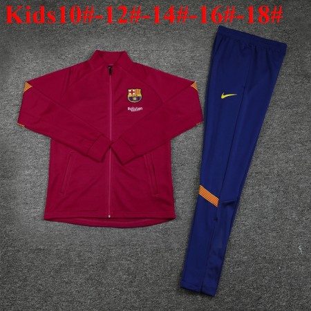 FC Barcelona 2020/2021 Niños Sudadera de Entrenamiento Trajes M002